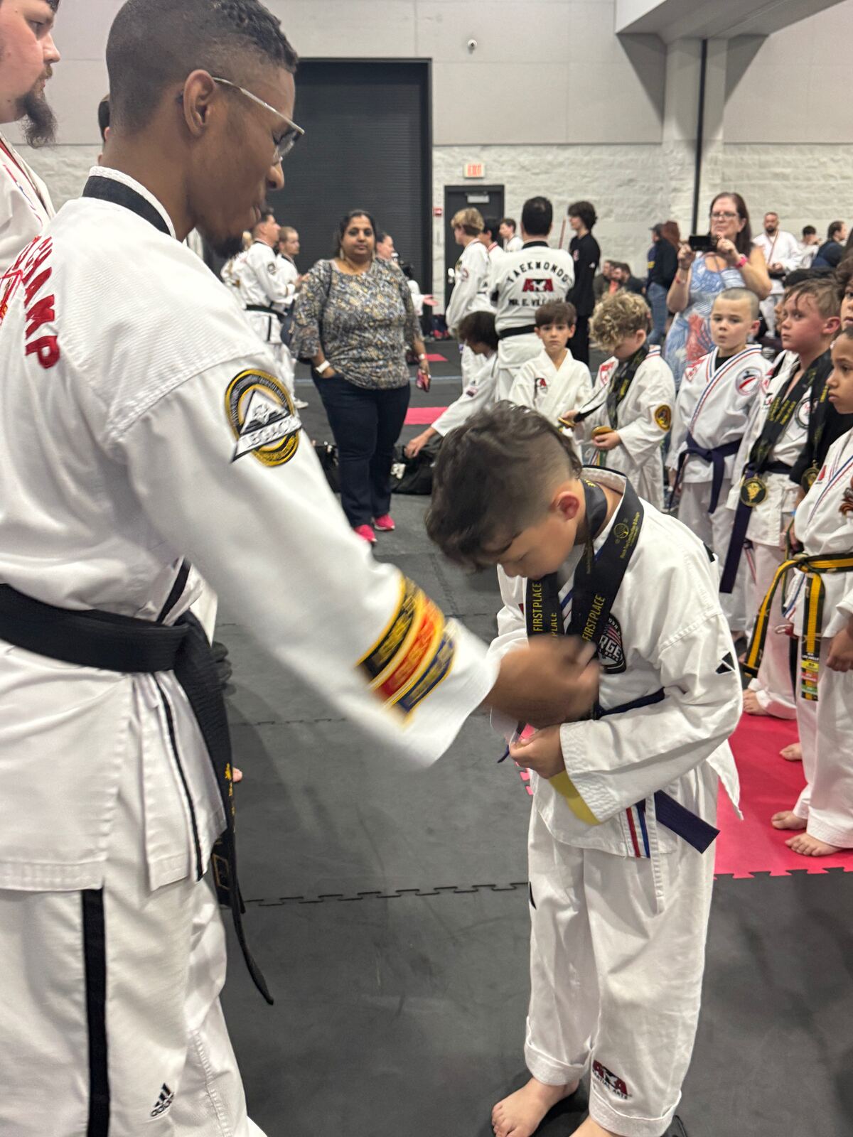 ATA medal ceremony